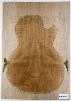 Top Sycamore / Europ. Maple, curly, roasted , 2-pcs. Unique Piece #044